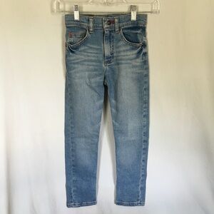 Wrangler Taper Fit Adjustable Waist Size 7 Slim Boys Jeans
